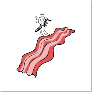 Bacon Jump Posters and Art